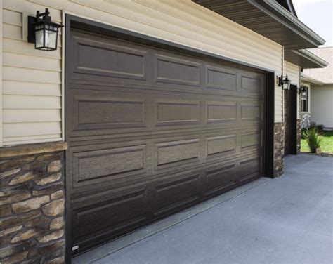 traditional steel garage doors